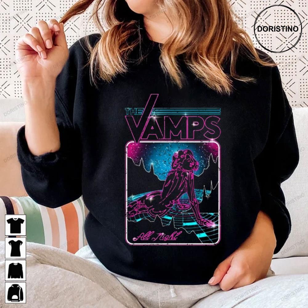 All Night The Vamps Limited Edition T shirts